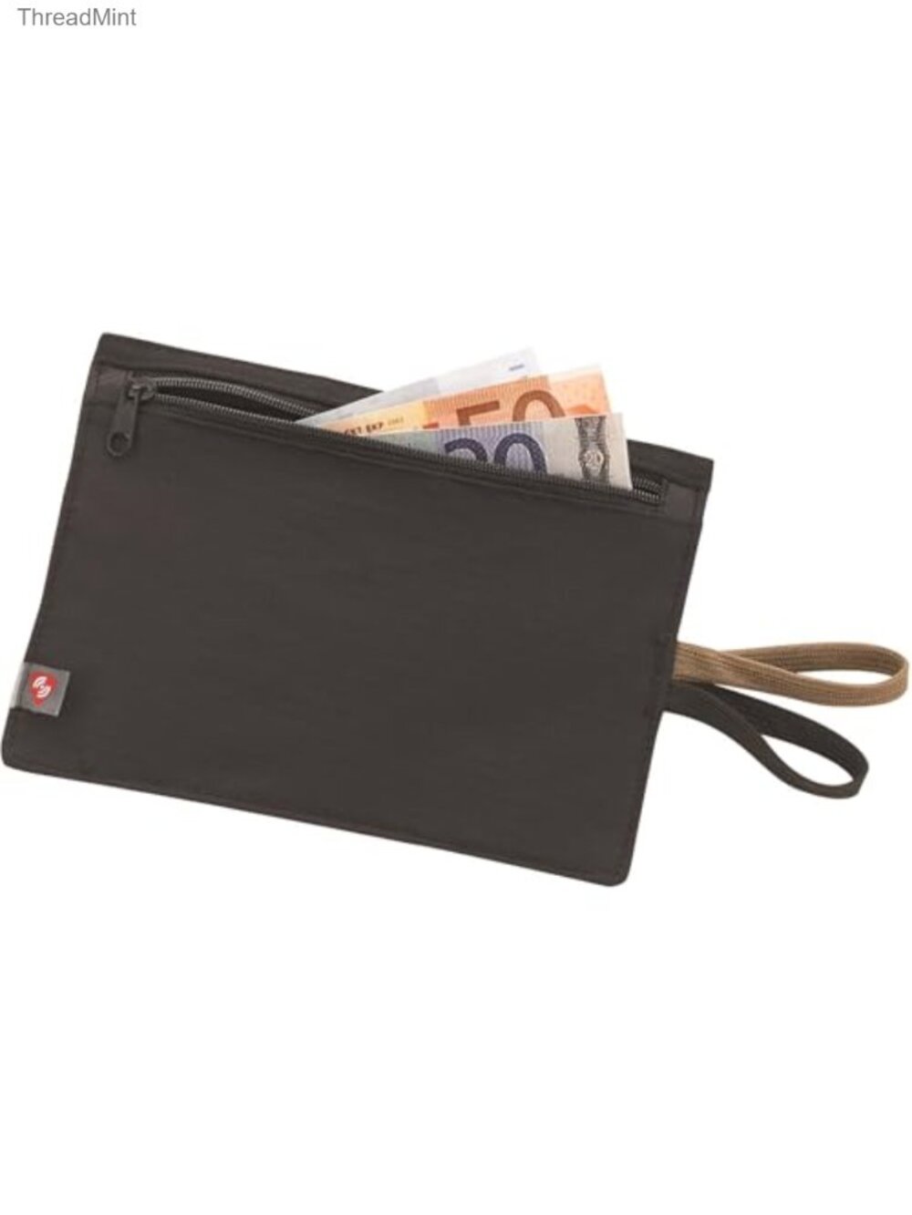 RFID Blocking Money Belt Travel Pouch Slim Wallet Credit Card Passport